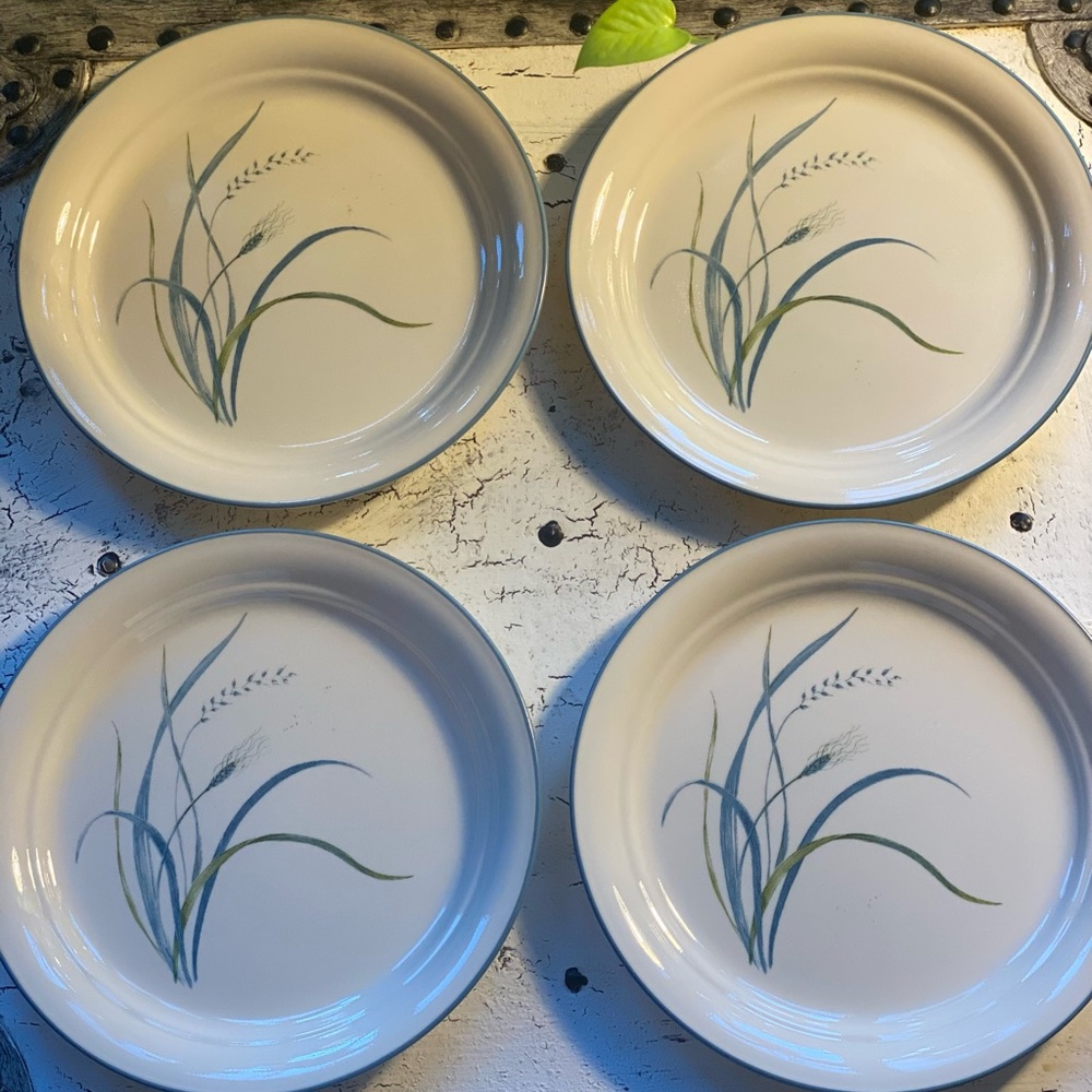 3 Corelle Costal Breeze 10.25” Dinner Plates